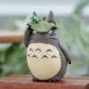 Maison Ghibli Puzzle|Kumukumu 3D Puzzle Totoro Gris avec feuille - Mon Voisin Totoro