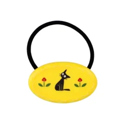 Maison Ghibli Accessoires|Élastique à cheveux fantaisie jaune Jiji - Kiki la petite sorcière