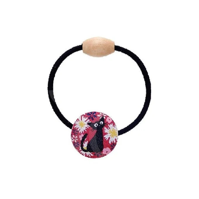 Maison Ghibli Accessoires|Élastique à Cheveux Kiki Jardin de Fleurs - Kiki la petite sorcière