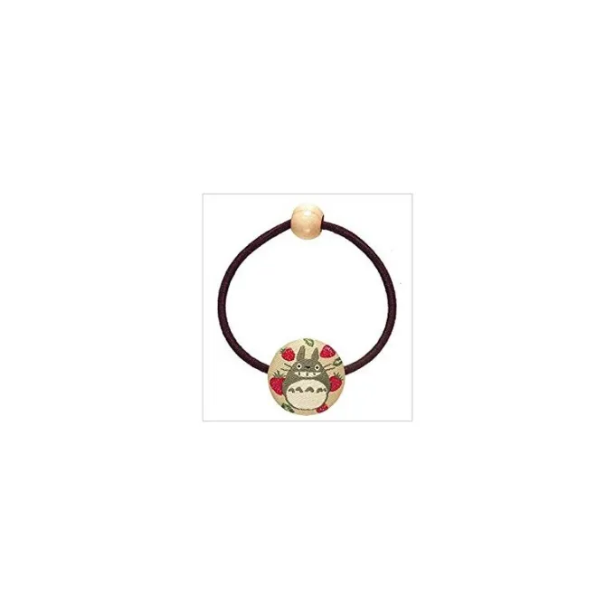 Maison Ghibli Accessoires|Élastique à Cheveux Totoro Gris Fraise - Mon Voisin Totoro
