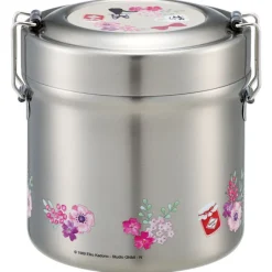 Maison Ghibli Cuisine Et Table|Lunch box Isotherme 230ml 2 étages Bouquet de fleurs - Kiki la petite
