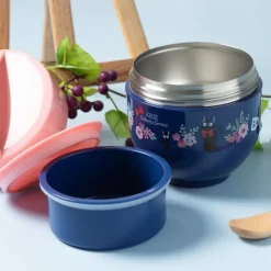 Maison Ghibli Cuisine Et Table|Lunch box Isotherme 220ml Bouquet de fleurs - Kiki la petite sorcière