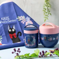 Maison Ghibli Cuisine Et Table|Lunch box Isotherme 220ml Bouquet de fleurs - Kiki la petite sorcière