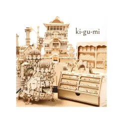 Maison Ghibli Loisirs Créatifs|Maquette en bois Kigumi Aburaya - Le Voyage de Chihiro