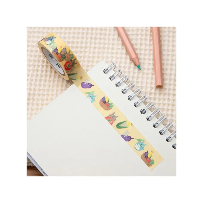 Maison Ghibli Petit Matériel|Masking Tape Break Time Légumes - Mon Voisin Totoro