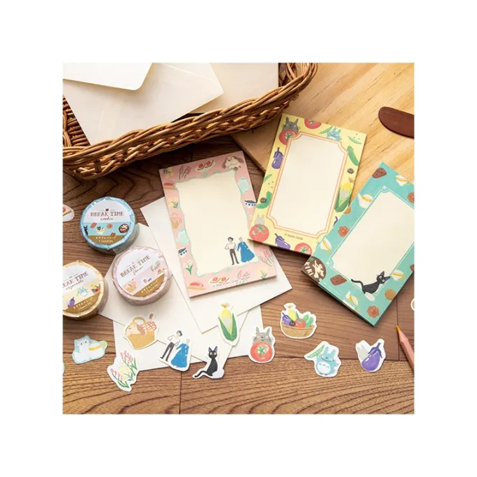 Maison Ghibli Petit Matériel|Masking Tape Break Time Légumes - Mon Voisin Totoro