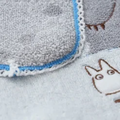 Maison Ghibli Textile|Mini Serviette Bonhomme de neige 25x25 cm - Mon Voisin Totoro