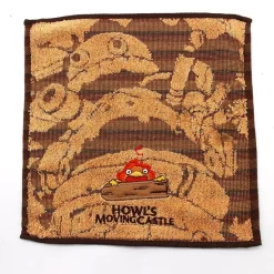 Maison Ghibli Linge De Maison|Mini Serviette Calcifer 25 x 25 cm - Le Château ambulant