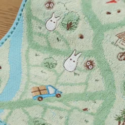 Maison Ghibli Linge De Maison|Mini Serviette Carte de balade 25x25 cm - Mon Voisin Totoro