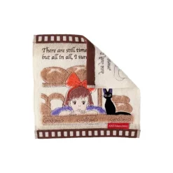 Maison Ghibli Linge De Maison|Mini Serviette Cellulo Boulangerie - Kiki la petite sorcière