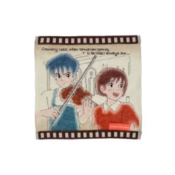 Maison Ghibli Linge De Maison|Mini Serviette Cellulo Shizuku & Seiji - Si tu tends l'oreille