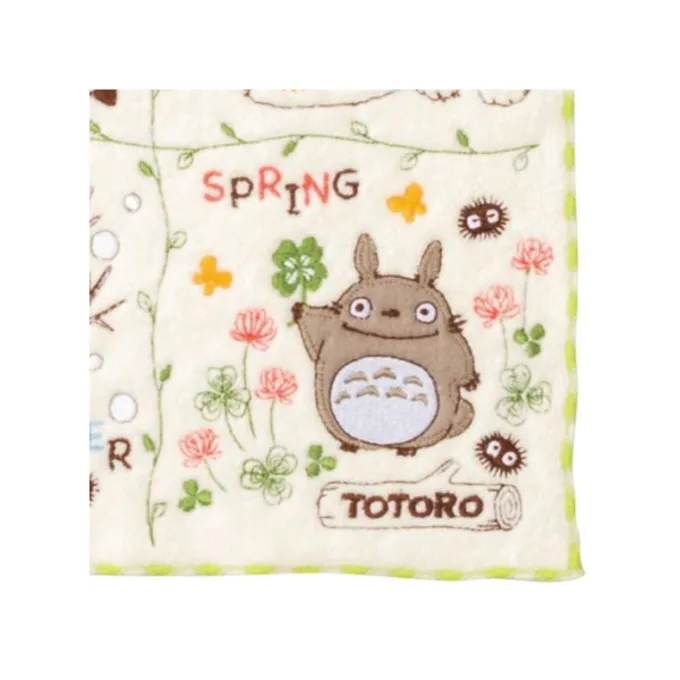 Maison Ghibli Linge De Maison|Mini Serviette Couronne de Noix 25x25 cm - Mon Voisin Totoro