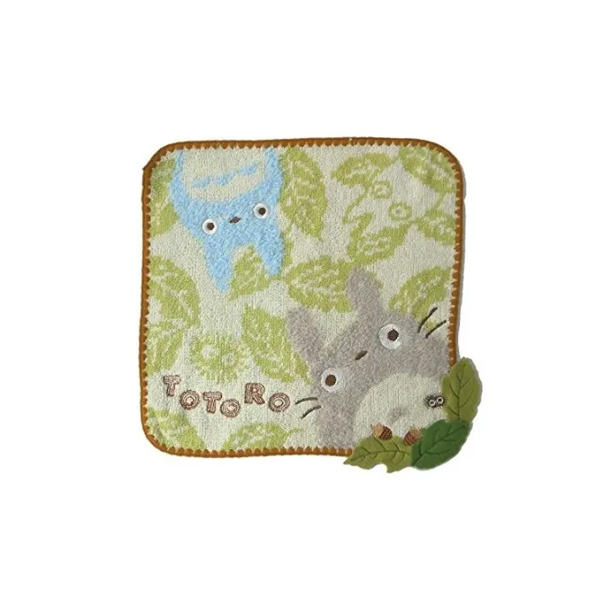 Maison Ghibli Linge De Maison|Mini Serviette Feuille de Chêne 25X25 cm - Mon Voisin Totoro