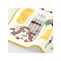 Maison Ghibli Linge De Maison|Mini Serviette Habitants du Château 25x25 cm - Le Château ambulant