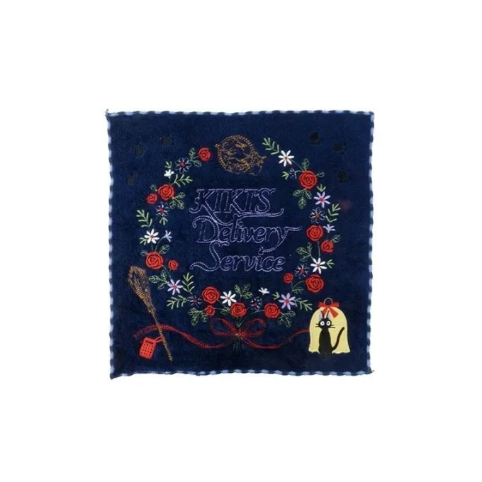 Maison Ghibli Linge De Maison|Mini Serviette Jiji Guirlande - Kiki la petite sorcière