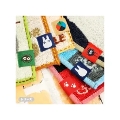 Maison Ghibli Linge De Maison|Mini Serviette Mame Jiji 15x15 cm - Kiki la petite sorcière
