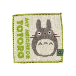 Maison Ghibli Linge De Maison|Mini Serviette Mame Totoro Gris 15x15 cm - Mon Voisin Totoro