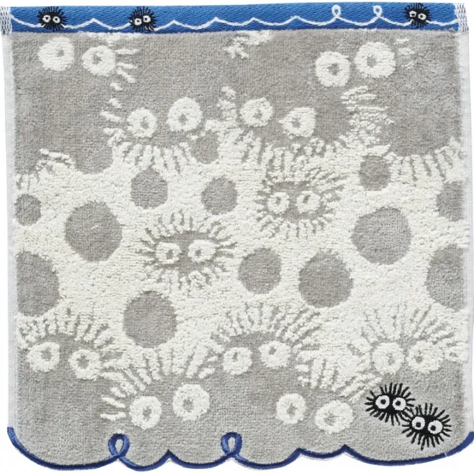 Maison Ghibli Linge De Maison|Mini Serviette Pluie de Noiraudes 25x25 cm - Mon Voisin Totoro