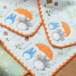 Maison Ghibli Linge De Maison|Mini Serviette Sous la pluie 25x25 cm - Mon Voisin Totoro