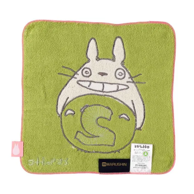 Maison Ghibli Linge De Maison|Mini Serviette Totoro anniversaire 2 25x25 cm - Mon Voisin Totoro