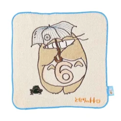 Maison Ghibli Linge De Maison|Mini Serviette Totoro anniversaire 6 25x25 cm - Mon Voisin Totoro