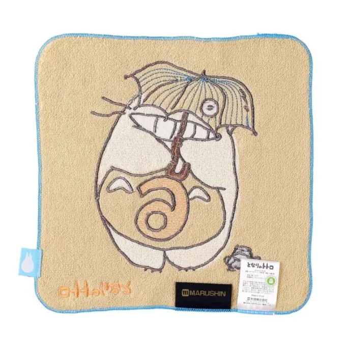Maison Ghibli Linge De Maison|Mini Serviette Totoro anniversaire 6 25x25 cm - Mon Voisin Totoro
