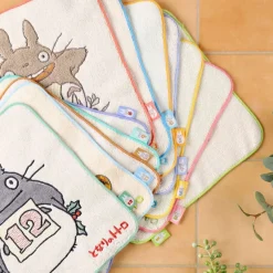 Maison Ghibli Linge De Maison|Mini Serviette Totoro anniversaire 6 25x25 cm - Mon Voisin Totoro