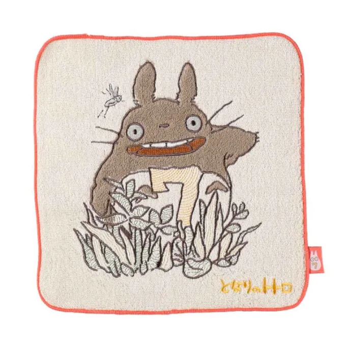 Maison Ghibli Linge De Maison|Mini Serviette Totoro anniversaire 7 25x25 cm - Mon Voisin Totoro
