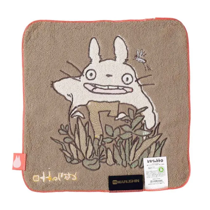 Maison Ghibli Linge De Maison|Mini Serviette Totoro anniversaire 7 25x25 cm - Mon Voisin Totoro