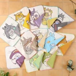 Maison Ghibli Linge De Maison|Mini Serviette Totoro anniversaire 9 25x25 cm - Mon Voisin Totoro