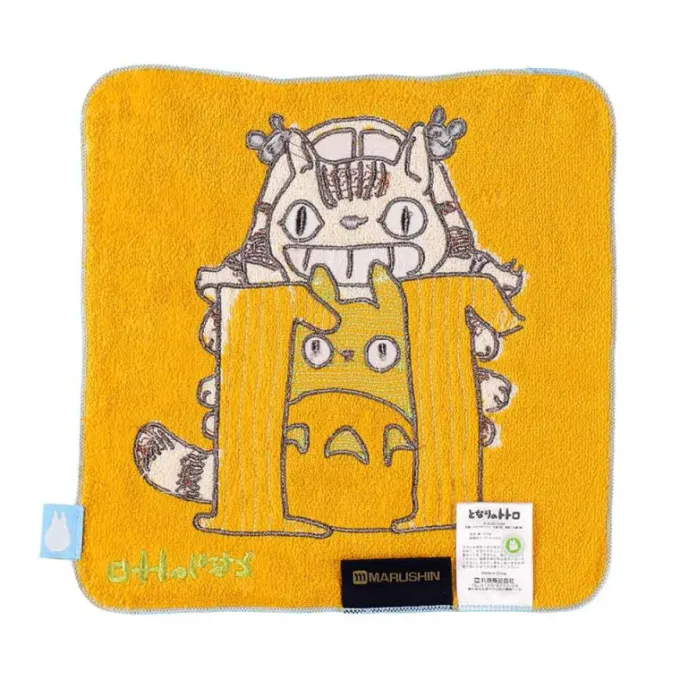 Maison Ghibli Linge De Maison|Mini Serviette Totoro anniversaire 11 25x25 cm - Mon Voisin Totoro