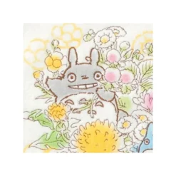 Maison Ghibli Linge De Maison|MinI Serviette Totoro Bouquet de Printemps 25X25 cm - Mon Voisin Toto