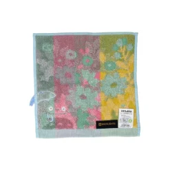 Maison Ghibli Linge De Maison|Mini Serviette Totoro Champs de Fleurs 25x25 cm - Mon Voisin Totoro