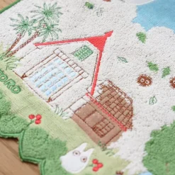 Maison Ghibli Linge De Maison|Mini Serviette Totoro dans le ciel 25x25 cm - Mon Voisin Totoro