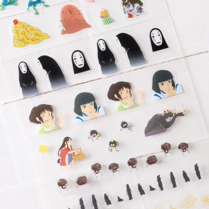 Maison Ghibli Petit Matériel|Mini stickers agenda - Le Voyage de Chihiro