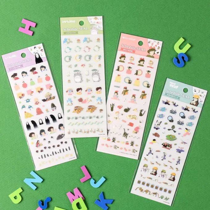 Maison Ghibli Petit Matériel|Mini stickers agenda - Le Voyage de Chihiro