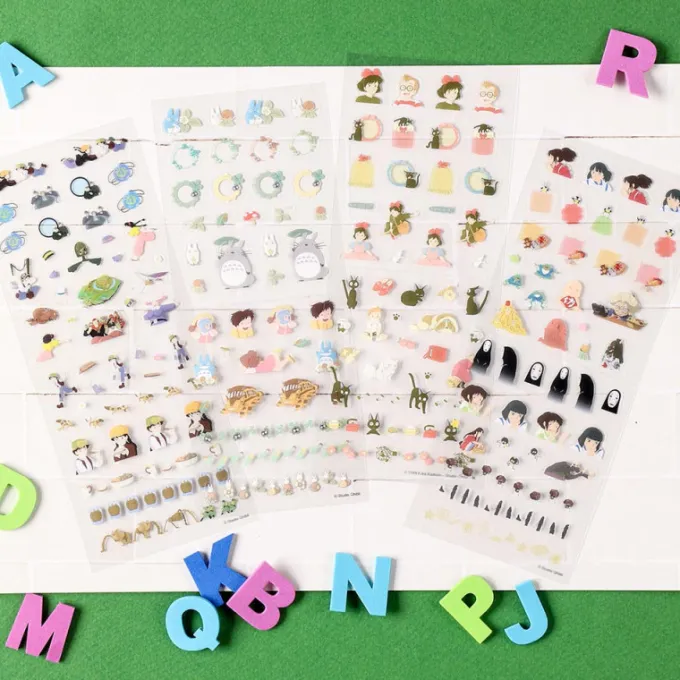 Maison Ghibli Petit Matériel|Mini stickers agenda - Le Voyage de Chihiro