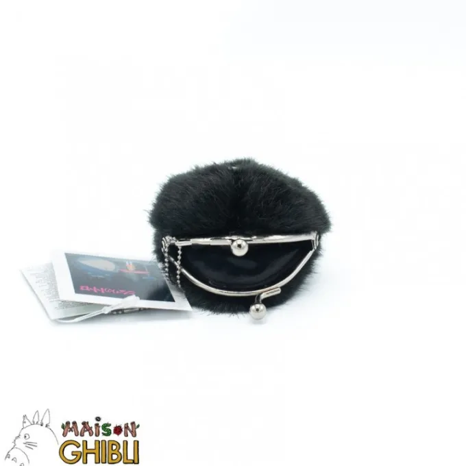 Maison Ghibli Porte-Monnaie Peluche|Mini-Porte-Monnaie Peluche Noiraude - Mon Voisin Totoro