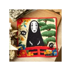 Maison Ghibli Linge De Maison|Mini-serviette brodée Pont d'Arubaya 25x25 cm - Le Voyage de Chihiro