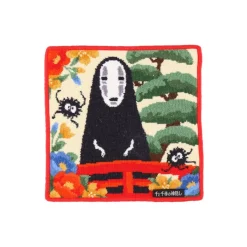 Maison Ghibli Linge De Maison|Mini-serviette brodée Pont d'Arubaya 25x25 cm - Le Voyage de Chihiro