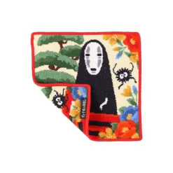 Maison Ghibli Linge De Maison|Mini-serviette brodée Pont d'Arubaya 25x25 cm - Le Voyage de Chihiro