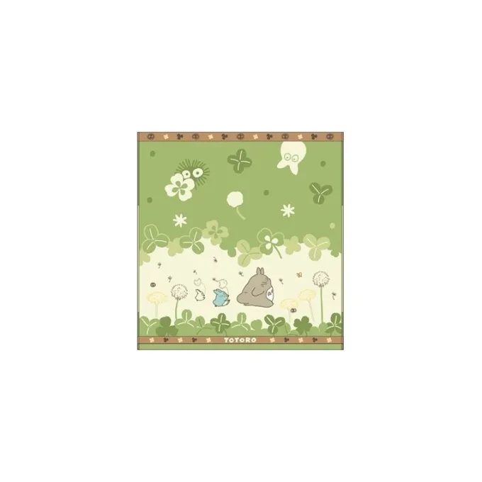Maison Ghibli Linge De Maison|MINI-SERVIETTE SENTIER EN FORET 34x36 CM - MON VOISIN TOTORO