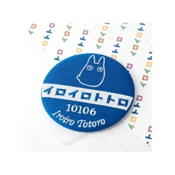 Maison Ghibli Accessoires|Miroir compact brodé Arrêt de bus -Mon Voisin Totoro