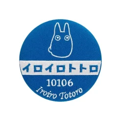 Maison Ghibli Accessoires|Miroir compact brodé Arrêt de bus -Mon Voisin Totoro