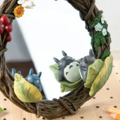 Maison Ghibli Décoration|Miroir Totoro Guirlande de fleurs- Mon Voisin Totoro