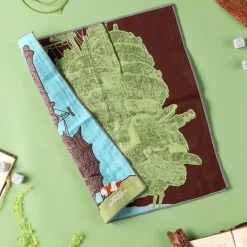Maison Ghibli Textile|Mouchoir Imabari Château de Hauru 40x40 cm - Le Château ambulant