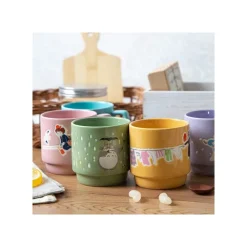 Maison Ghibli Cuisine Et Table|Mug couleur gauffré Chihiro & Haku - Le Voyage de Chihiro