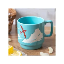 Maison Ghibli Cuisine Et Table|Mug couleur gauffré Savoia - Porco Rosso