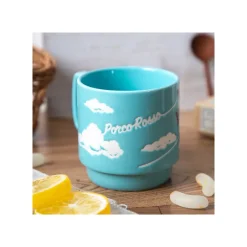 Maison Ghibli Cuisine Et Table|Mug couleur gauffré Savoia - Porco Rosso