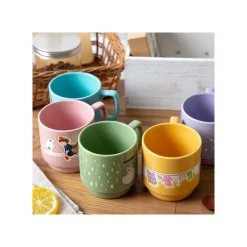 Maison Ghibli Cuisine Et Table|Mug couleur gauffré Savoia - Porco Rosso